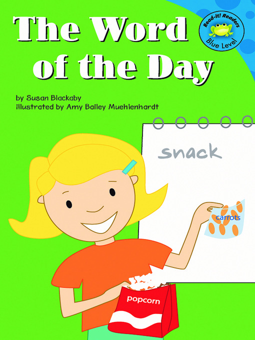 Title details for The Word of the Day by Susan Blackaby - Available